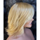ALWAYS SEXY | Medium Blonde Mix Medium Wig Long Bangs Layers Flicked Back