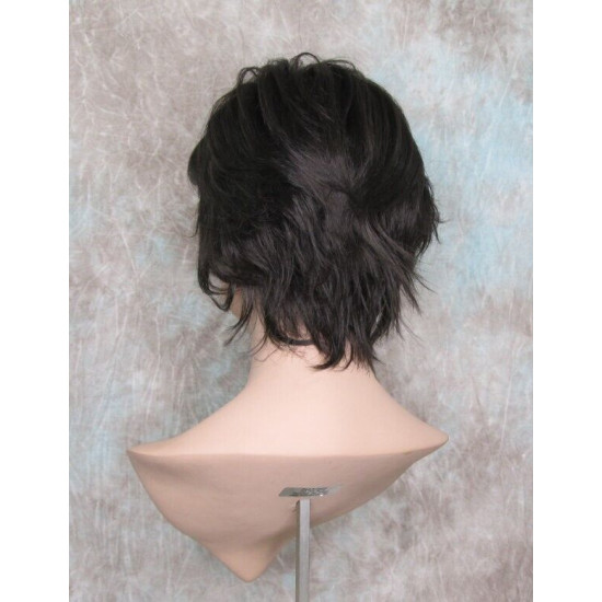 SWANNA | Cappuccino Brown Short Wig Shorter Full Body Layers Bangs