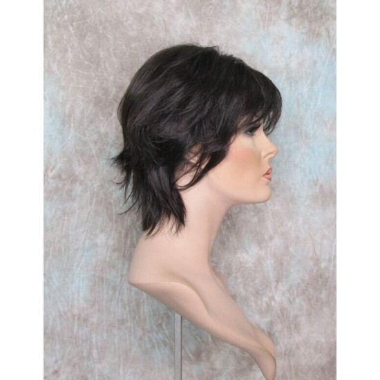 SWANNA | Cappuccino Brown Short Wig Shorter Full Body Layers Bangs