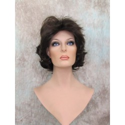 LEXY | Medium Brown Short Wig Choppy Layers Flipped Ends 