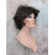 LEXY | Medium Brown Short Wig Choppy Layers Flipped Ends 