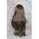 ROSEMARY | Medium Brown Long Layered Wig Bangs Skin Part 
