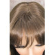 ROSEMARY | Medium Brown Long Layered Wig Bangs Skin Part 