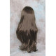 ROSEMARY | Medium Brown Long Layered Wig Bangs Skin Part 