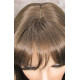 ROSEMARY | Medium Brown Long Layered Wig Bangs Skin Part 