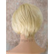 SHERYL | Light Blonde Short Wig Sassy Bob Long Bangs Zig Zag Part 