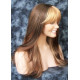 HEAVENLY BODY | Hazelnut Long Wig Skin Part Bangs | Forever Young
