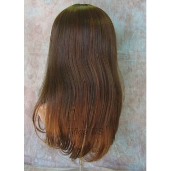HEAVENLY BODY | Hazelnut Long Wig Skin Part Bangs | Forever Young