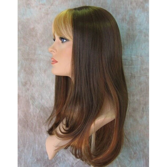 HEAVENLY BODY | Hazelnut Long Wig Skin Part Bangs | Forever Young