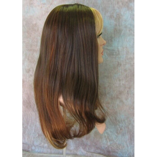 HEAVENLY BODY | Hazelnut Long Wig Skin Part Bangs | Forever Young