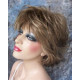 LEXY | Short Wig Golden Brown Light Blonde Choppy Layers Flipped Ends 