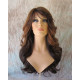HS PHOENIX | Chocolate Toffee Long Wig Flip Ends Gentle Wave Skin Part HEAT OK 
