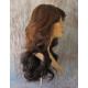 HS PHOENIX | Chocolate Toffee Long Wig Flip Ends Gentle Wave Skin Part HEAT OK 