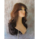 HS PHOENIX | Chocolate Toffee Long Wig Flip Ends Gentle Wave Skin Part HEAT OK 