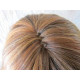 HS PHOENIX | Chocolate Toffee Long Wig Flip Ends Gentle Wave Skin Part HEAT OK 