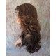 HS PHOENIX | Chocolate Toffee Long Wig Flip Ends Gentle Wave Skin Part HEAT OK 