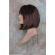 MAXINE | Auburn Medium Wig Classic Bob Center Skin Part Bangs 