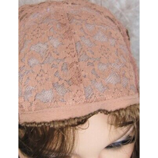 LINDA | Golden Brown Long Wig Luscious Layers Full Skin Top 26"