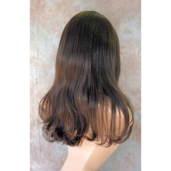 NOCTURNAL | Medium Brown Long Wig Gorgeous Skin Side Part | Forever Young