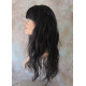 ERICA | Darkest Brown Long Wig HEAT OK Waves Bangs Skin Crown Wigs 2