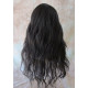 ERICA | Darkest Brown Long Wig HEAT OK Waves Bangs Skin Crown Wigs 2