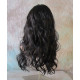 GABBY | Darkest Brown Long Wig Long Barrel Curls Skin Part HEAT OK Wigs