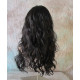 GABBY | Darkest Brown Long Wig Long Barrel Curls Skin Part HEAT OK Wigs