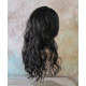 GABBY | Darkest Brown Long Wig Long Barrel Curls Skin Part HEAT OK Wigs