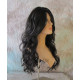 GABBY | Darkest Brown Long Wig Long Barrel Curls Skin Part HEAT OK Wigs