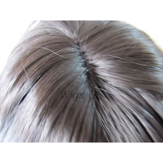 GABBY | Darkest Brown Long Wig Long Barrel Curls Skin Part HEAT OK Wigs