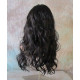 GABBY | Darkest Brown Long Wig Long Barrel Curls Skin Part HEAT OK Wigs