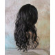 GABBY | Darkest Brown Long Wig Long Barrel Curls Skin Part HEAT OK Wigs