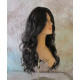 GABBY | Darkest Brown Long Wig Long Barrel Curls Skin Part HEAT OK Wigs