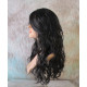 GABBY | Darkest Brown Long Wig Long Barrel Curls Skin Part HEAT OK Wigs