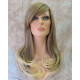 Delilah | Ash Blonde Long Wig Wavy Side Swept Bangs Skin Crown | Adora