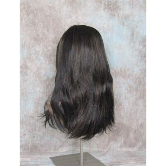 JANELLE | Black Strawberry Mix Long Wig Face Frame Longer Layers 