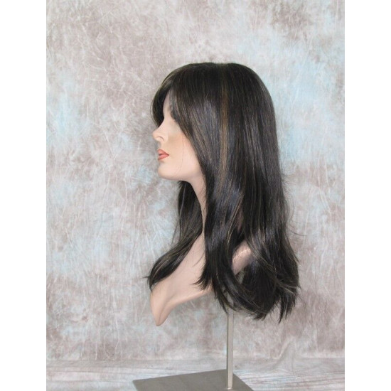 JANELLE | Black Strawberry Mix Long Wig Face Frame Longer Layers 