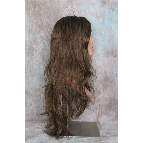 COSABELLA | Golden Brown Long Wig Waves Layers Side Part | Forever Young