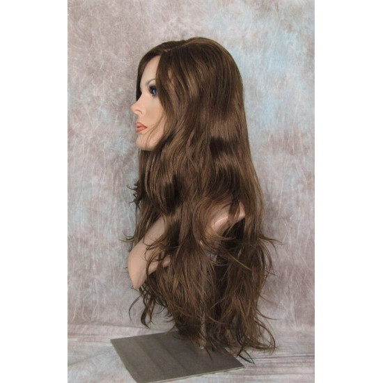 COSABELLA | Golden Brown Long Wig Waves Layers Side Part | Forever Young