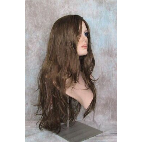COSABELLA | Golden Brown Long Wig Waves Layers Side Part | Forever Young