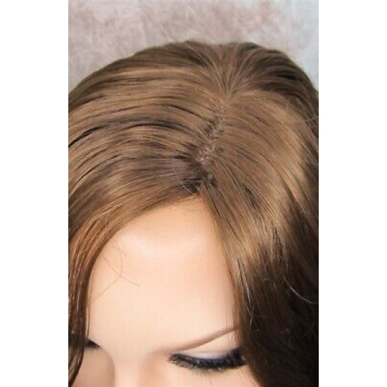 COSABELLA | Golden Brown Long Wig Waves Layers Side Part | Forever Young