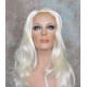 LINDA XL | White Blonde Long Layers Wig Full Skin Top 28" 