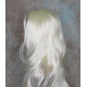 LINDA XL | White Blonde Long Layers Wig Full Skin Top 28" 