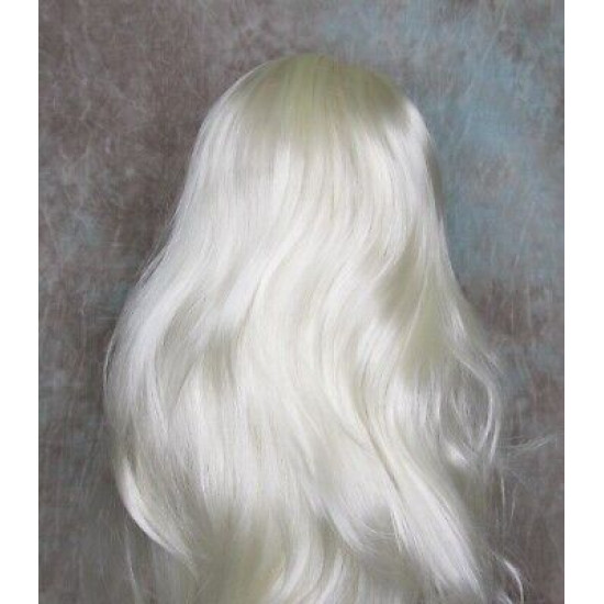 LINDA XL | White Blonde Long Layers Wig Full Skin Top 28" 