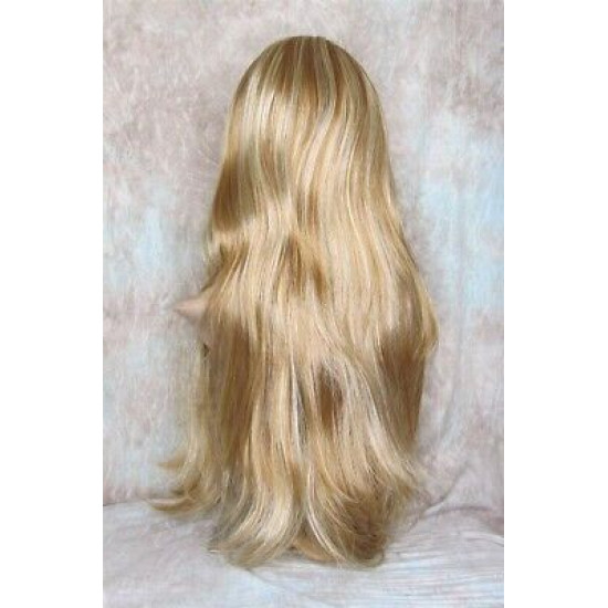 LINDA XL | Strawberry Blonde Mix Long Layers Wig Full Skin Top 28" 
