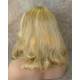 ANGELA 750 | Medium Blonde Mix Medium Wig Gentle Waves Skin Top No Bang