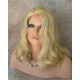 ANGELA 750 | Medium Blonde Mix Medium Wig Gentle Waves Skin Top No Bang