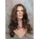 BALLY NB | Strawberry Auburn Mix Long Wig Loose Curls Skin Part 24" 