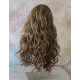 GABBY | Light Brown Mix Long Wig Barrel Curls Skin Part HEAT OK Wigs
