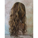 GABBY | Light Brown Mix Long Wig Barrel Curls Skin Part HEAT OK Wigs